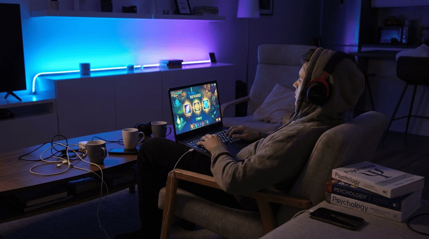 Den dolda vetenskapen bakom dopamin i onlinespel